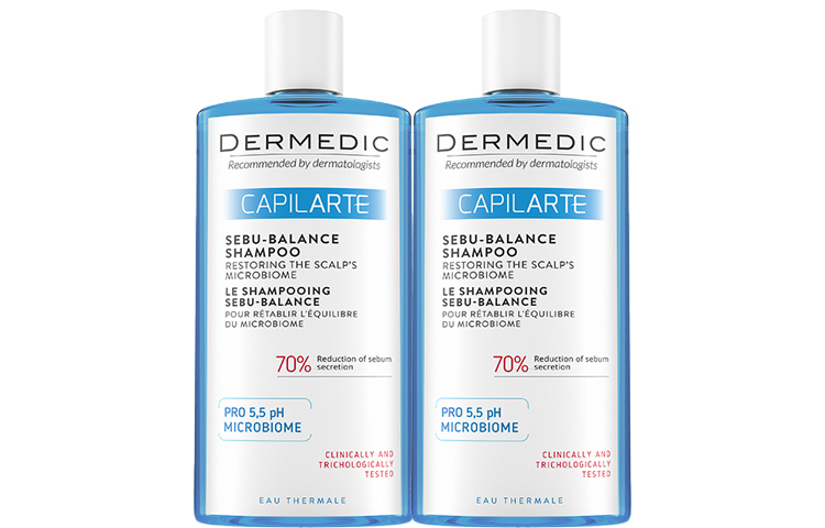 Шампунь для удаления жира и восстановления 300ml DERMEDIC — фото 2