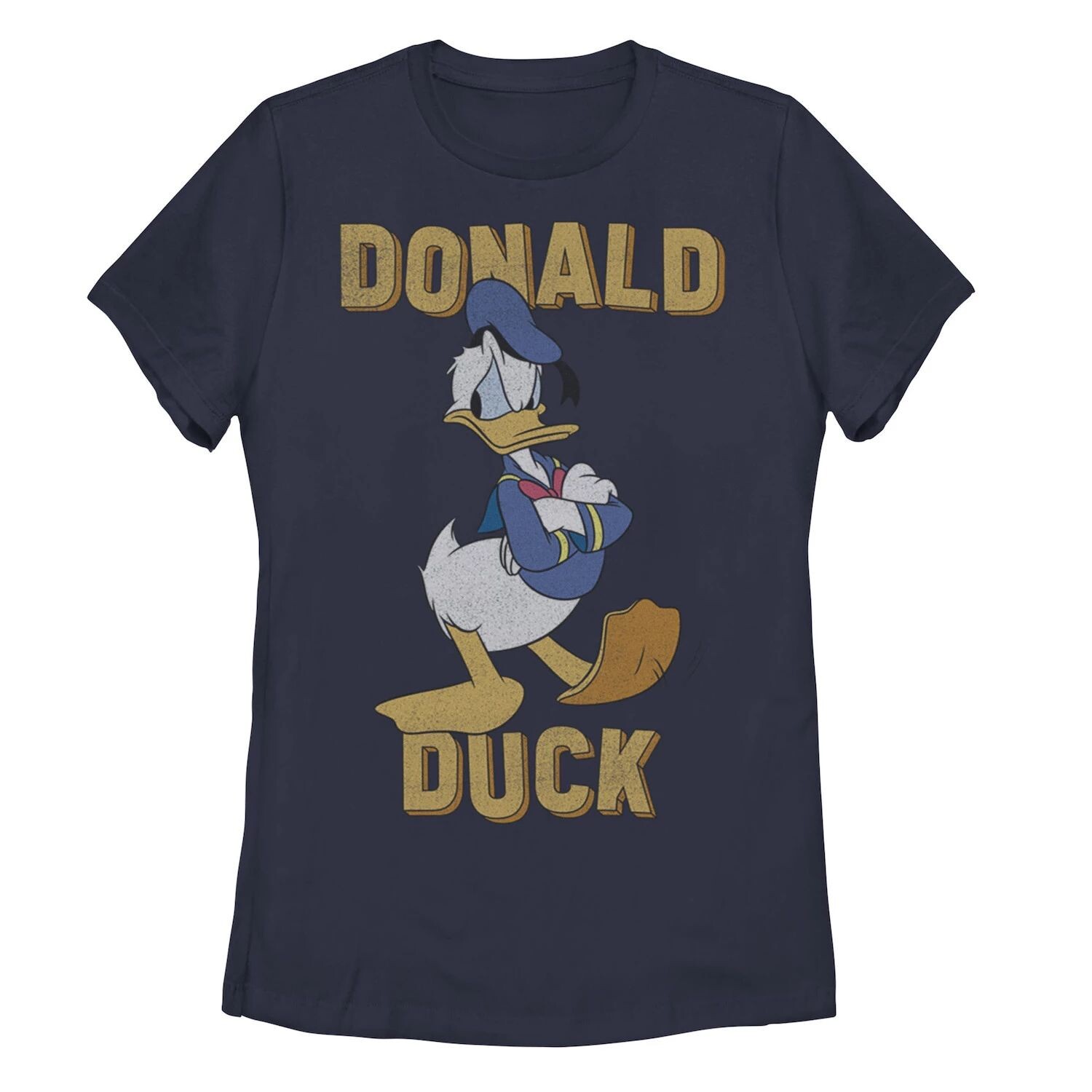 

Футболка для юниоров Disney Donald Duck Angry Pose со скрещенными руками Licensed Character