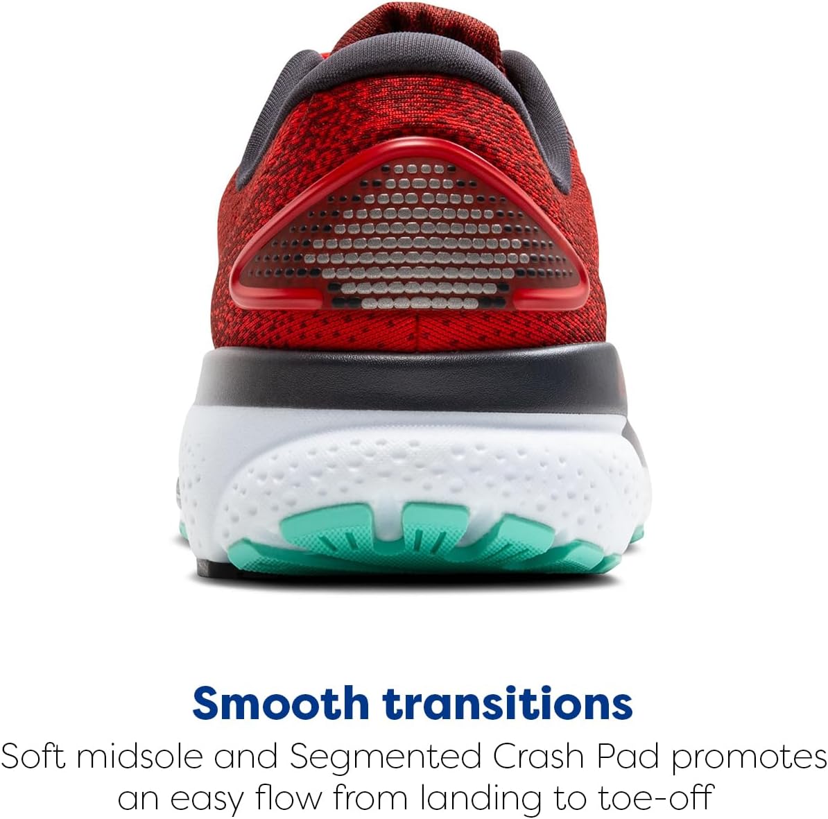 Мужские нейтральные беговые кроссовки Brooks Ghost 16, красный — фото 3