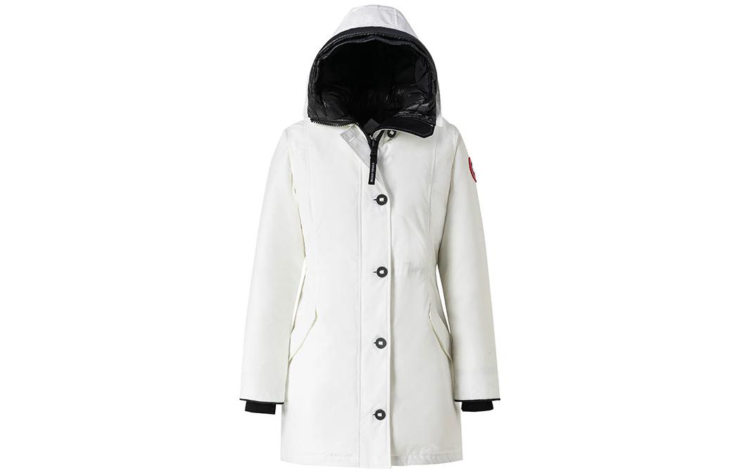 

Парка Rossclair с капюшоном Canada Goose, белый