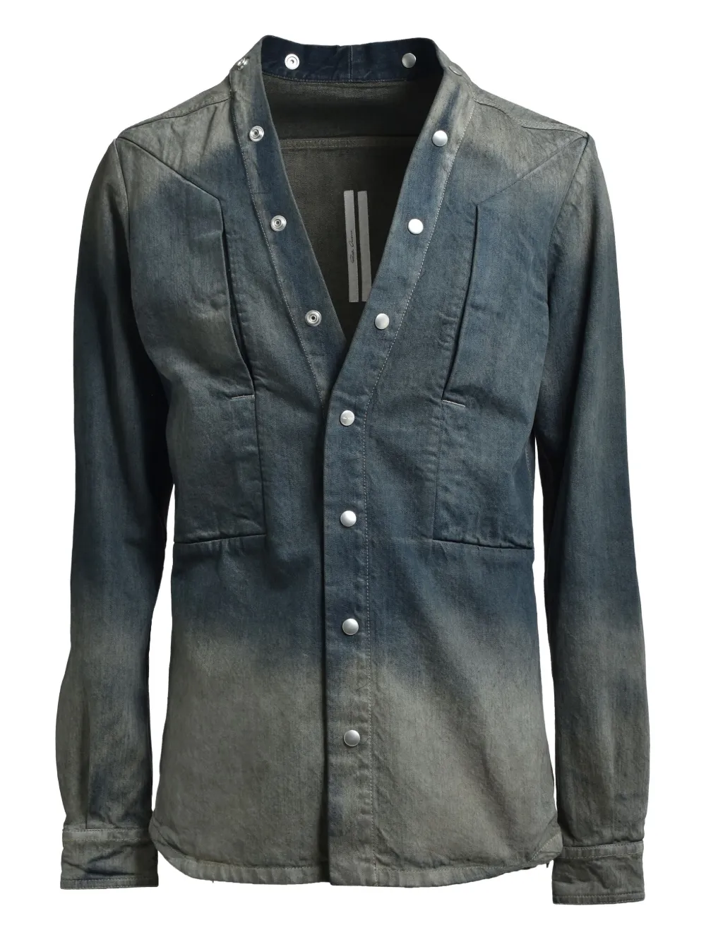 

Рубашка на пуговицах Rick Owens, синий