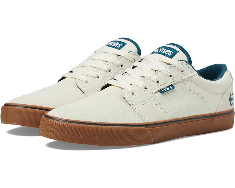 

Кроссовки etnies Barge LS, цвет White/Blue/Gum
