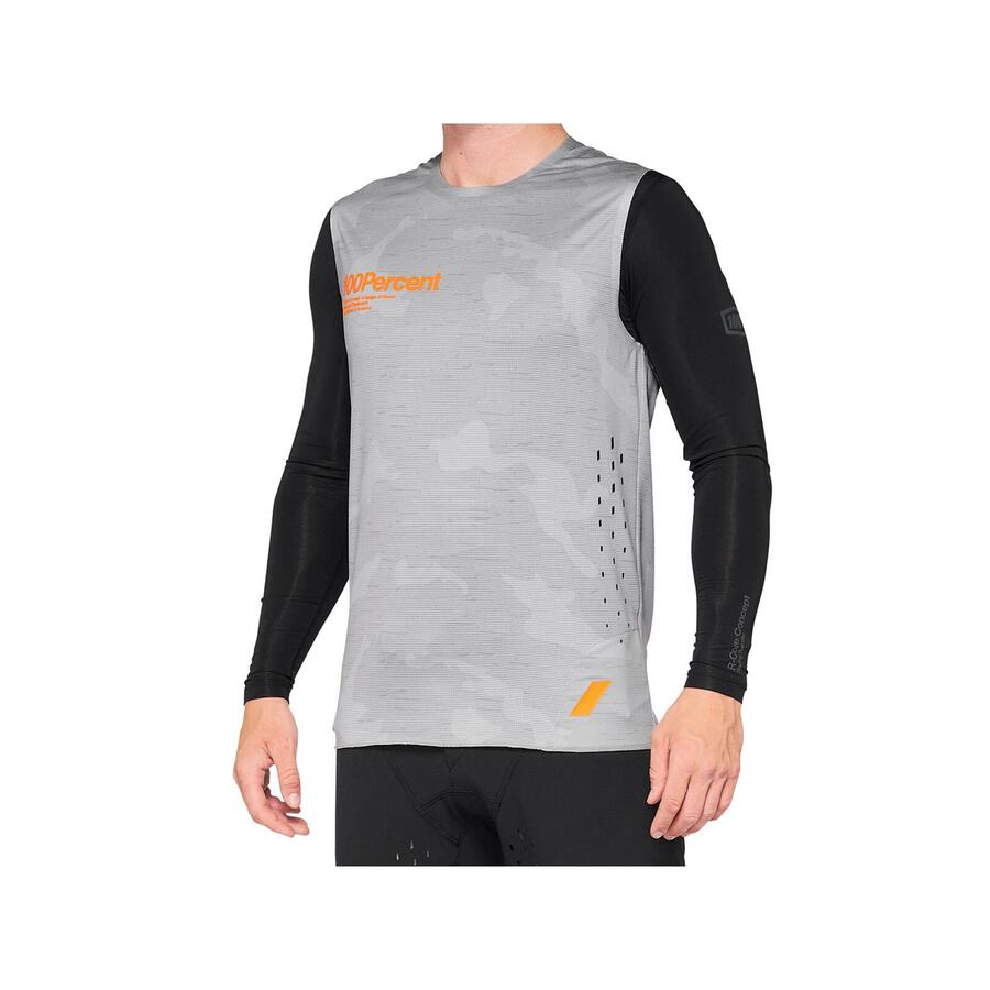 

100% джерси без рукавов R-Core Concept (SP21), серый камуфляж, размер S