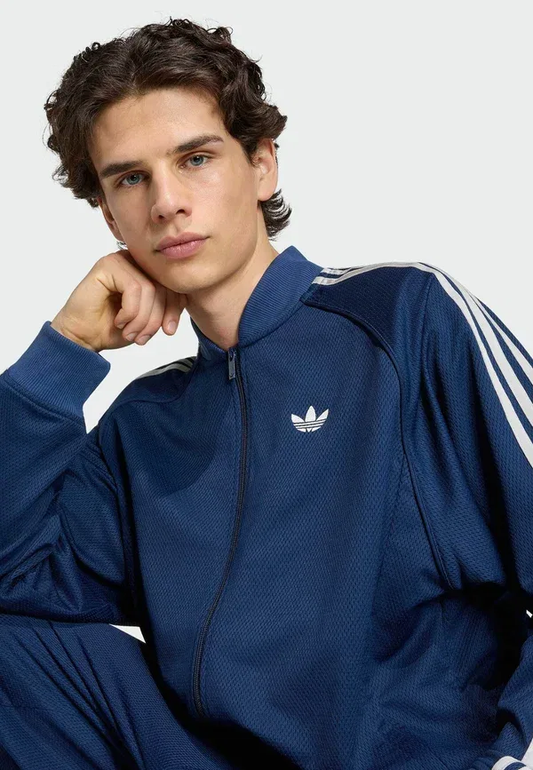 Тренировочная куртка Adidas Originals, цвет ночной индиго — фото 3