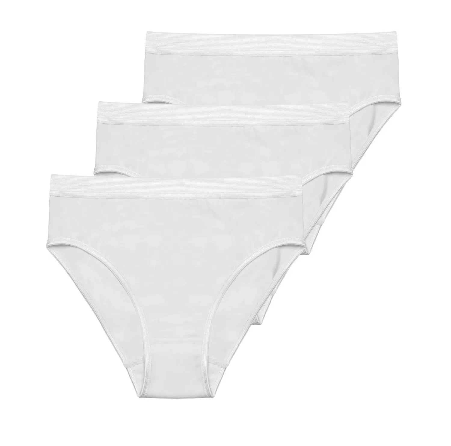 Трусы детские, набор из 3, Haasis Bodywear, белый