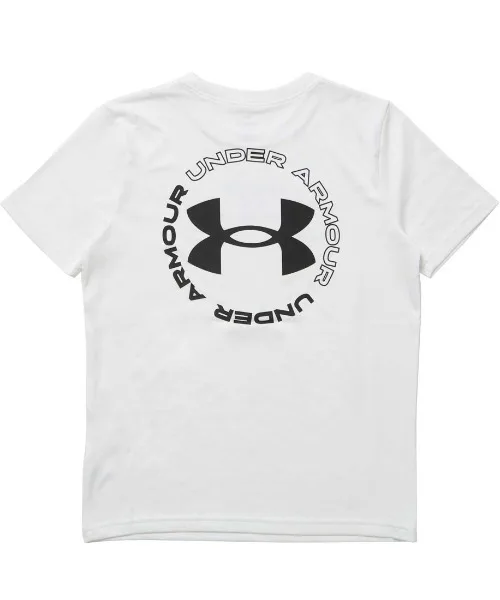 Детская футболка с логотипом UNDER ARMOUR чёрная — фото 2