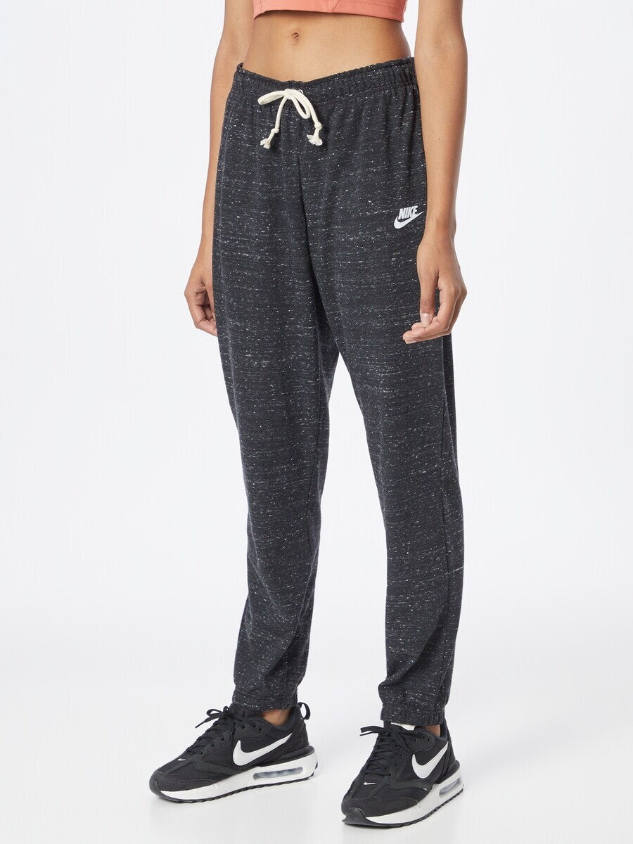 Тканевые брюки Nike Sportswear Tapered Pants, пятнистый черный — фото 2