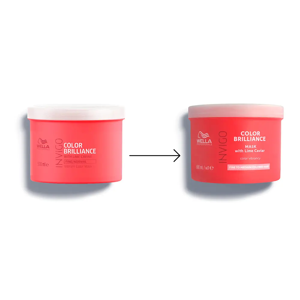 Маска для волос Invigo color brilliance mascarilla protectora de color invigo cabellos finos o normal Wella Professionals, 500 мл. — фото 2