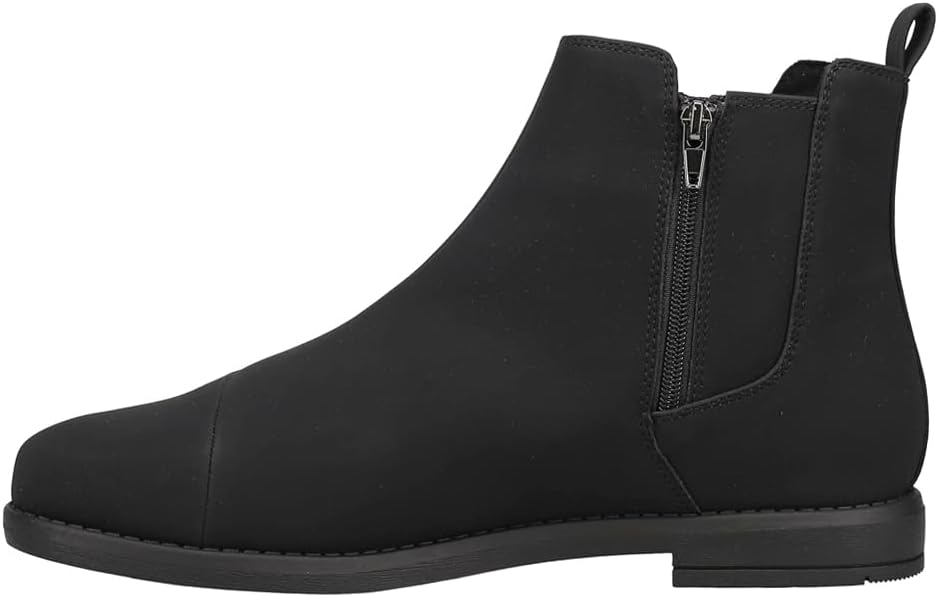 Унисекс детские ботинки TOMS Charlie с металлическим эффектом, с круглым носком, на шнуровке, Black Pu Nubuck — фото 3