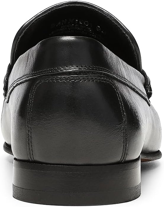 Мужские кожаные лоферы Donald Pliner Dannie Slip-On - с приподнятым каблуком, классические туфли-лоферы для мужчин, стелька из пены с эффектом памяти, кожаная обувь для мужчин Donald J Pliner, черный — фото 3
