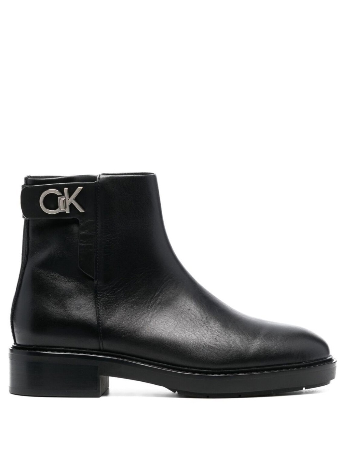 Calvin Klein ботинки с логотипом, черный