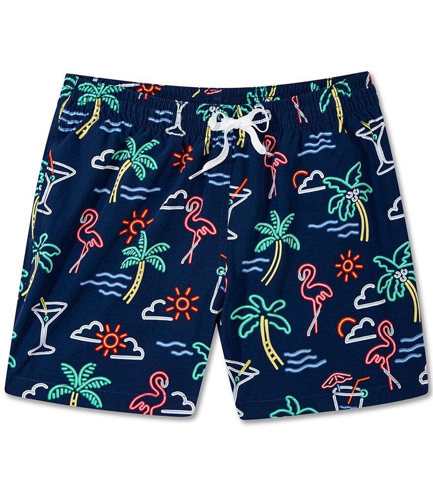 

Chubbies The Neon Lights 5,5Эластичные плавки по внутреннему шву, синий