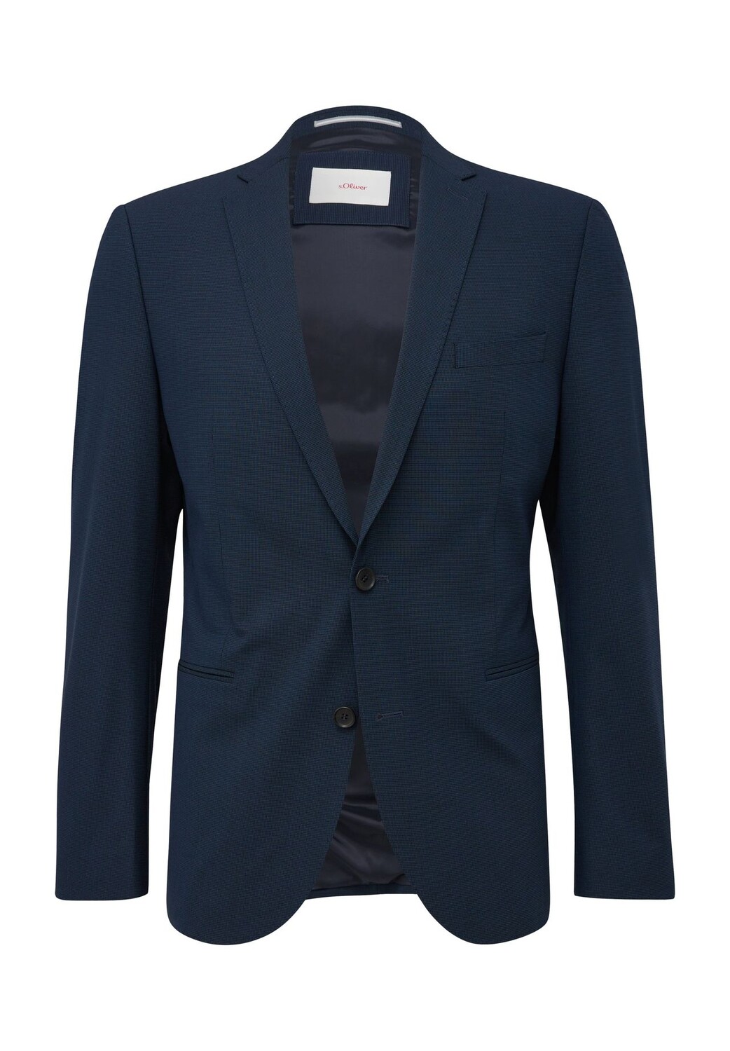 

Куртка, воротник с лацканами, карманы с кантом, мужская S.Oliver BLACK LABEL, цвет 59n2 Blue
