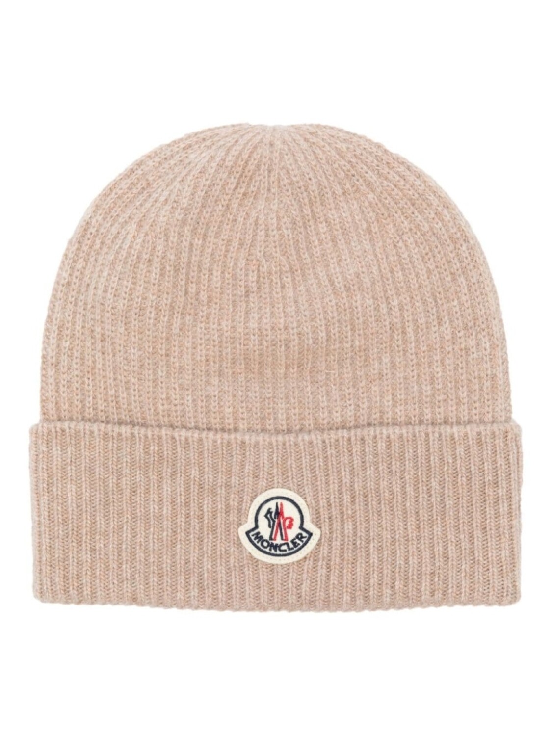 

Moncler шапка с логотипом, нейтральный цвет