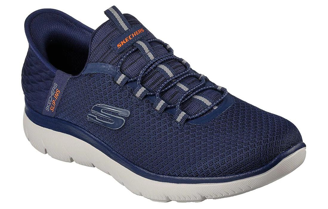 Кроссовки Skechers Sport Lifestyle Shoes Men Low-top, синий — фото 3