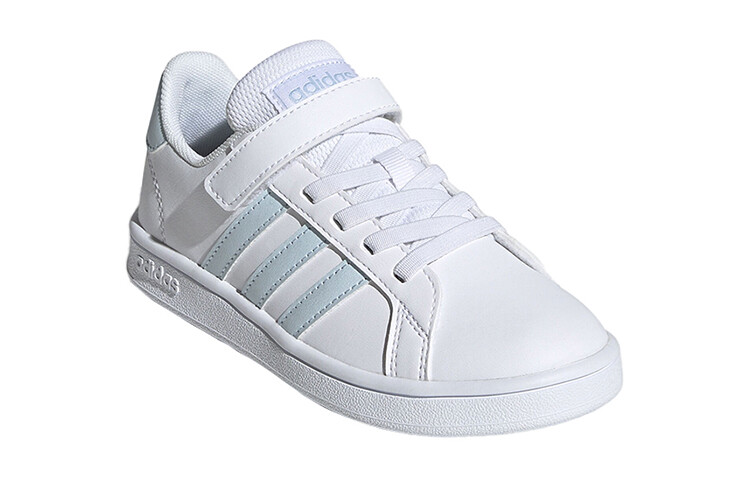 GRAND COURT Kids Скейтбординг Кроссовки Детские Низкие Белые Adidas Neo — фото 2