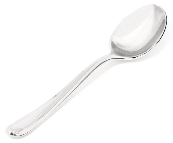 

Чайная ложка качи Alessi, серебряный, Серый, Чайная ложка качи Alessi, серебряный