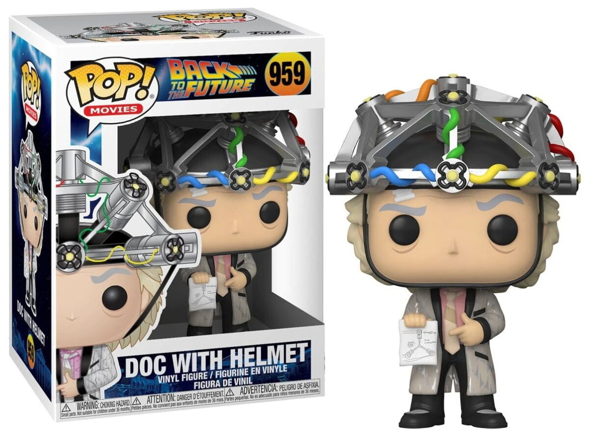 

Funko POP! Фильмы, коллекционная фигурка, BTTF, Док в шлеме, 959