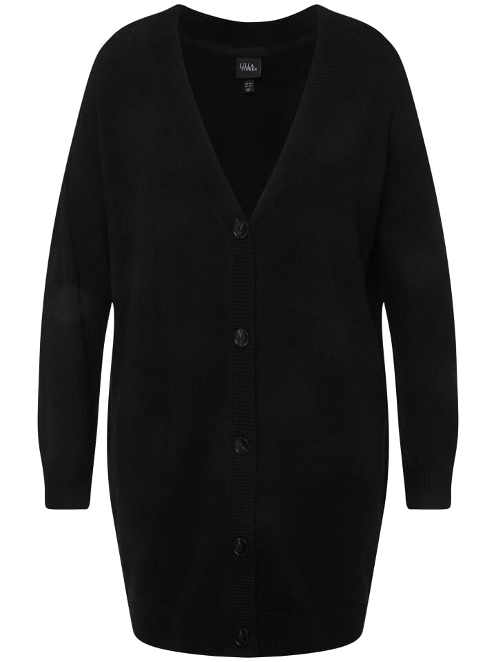 

Спортивная куртка Ulla Popken Strickjacke, черный