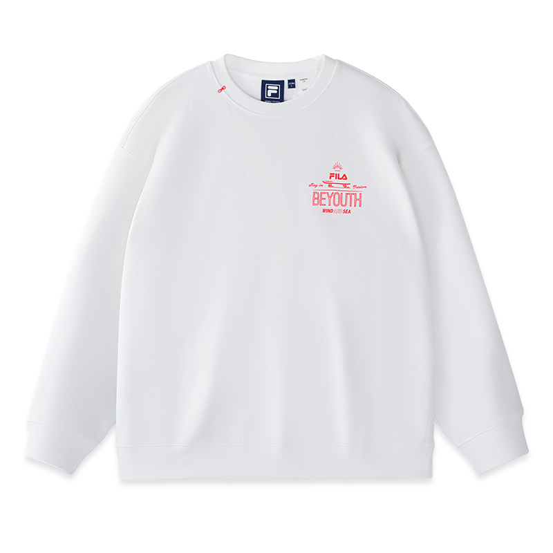 

FILA FUSION Толстовка мужская стандартная белая