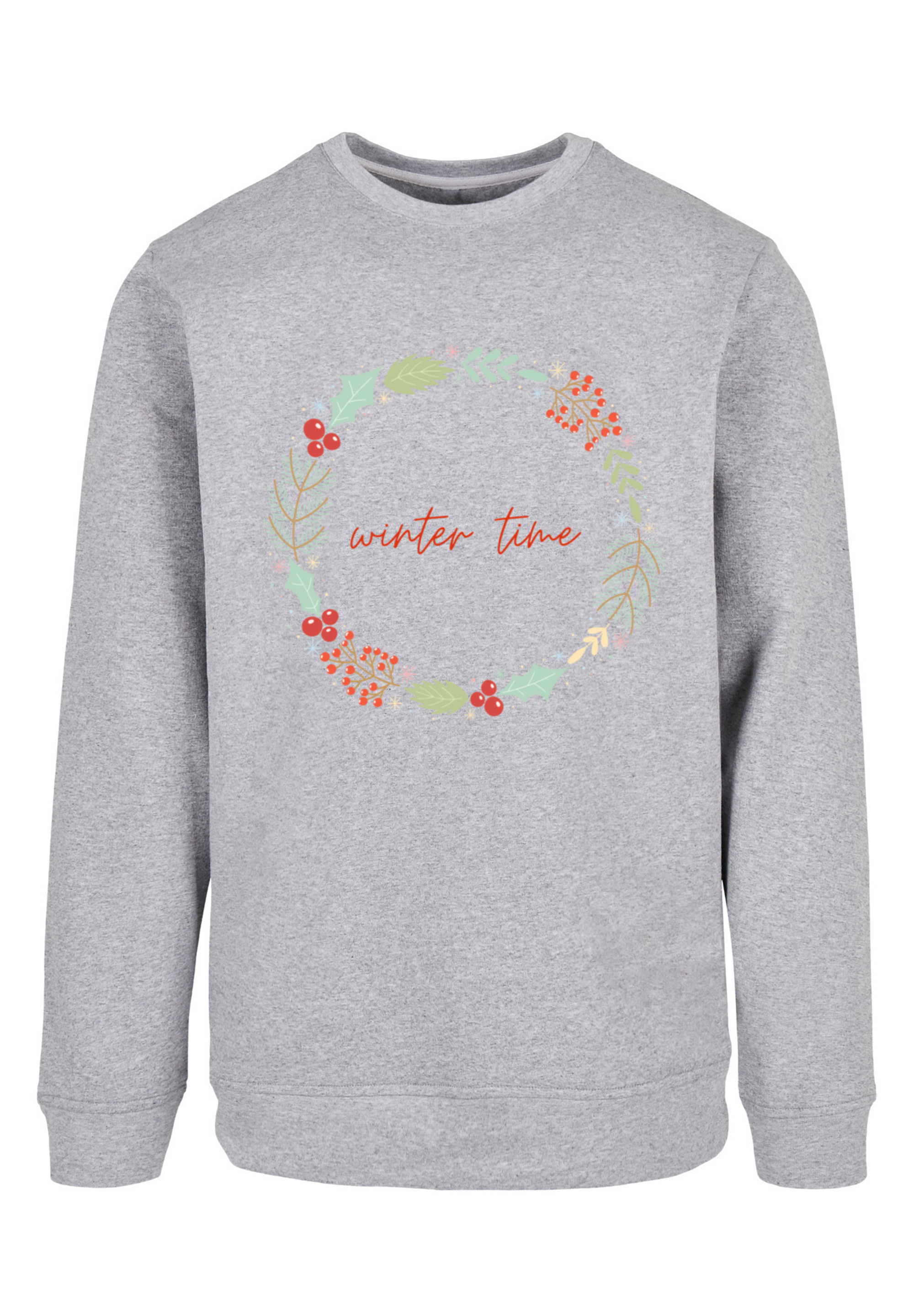 

Пуловер F4NT4STIC Sweatshirt Winter Time, цвет grau meliert