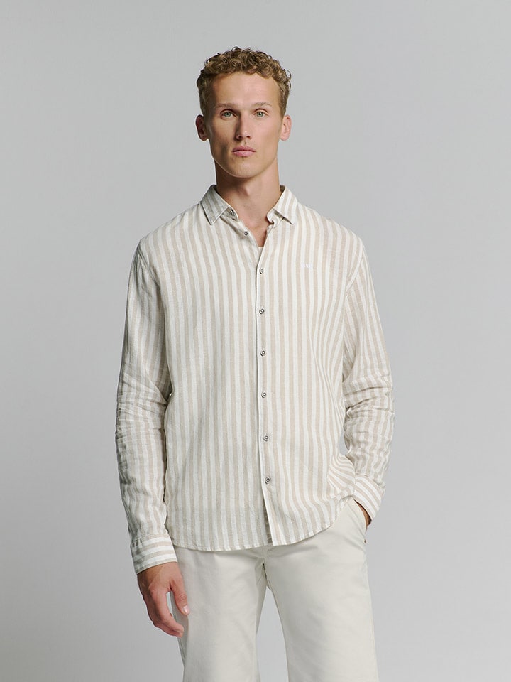 

Рубашка No Excess, бежевый