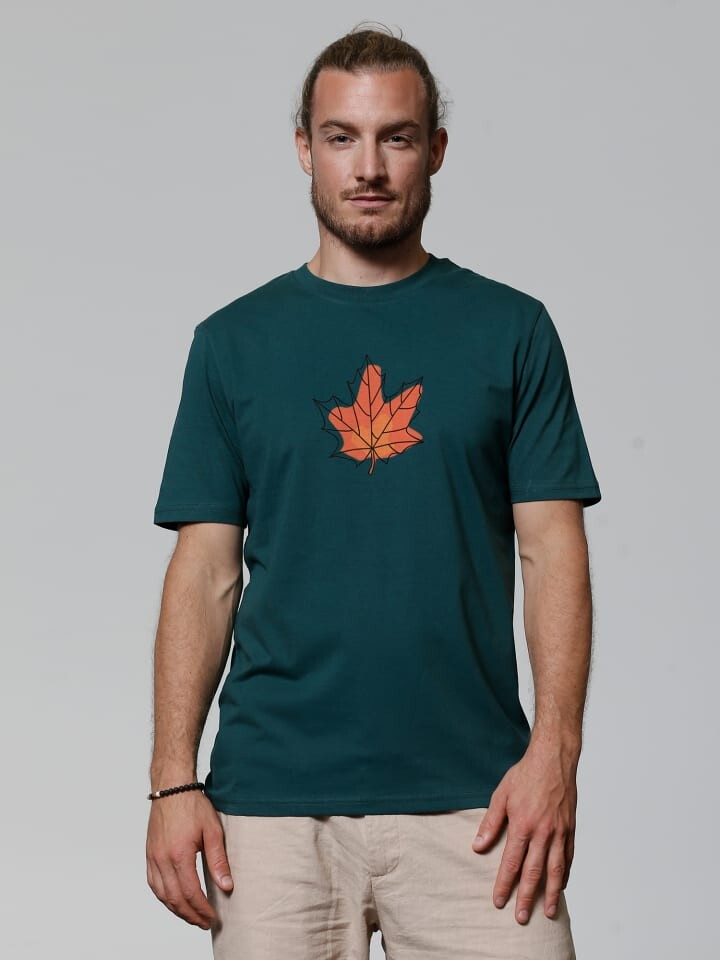 

Футболка wat Apparel T-Shirt Herbst, темно-зеленый