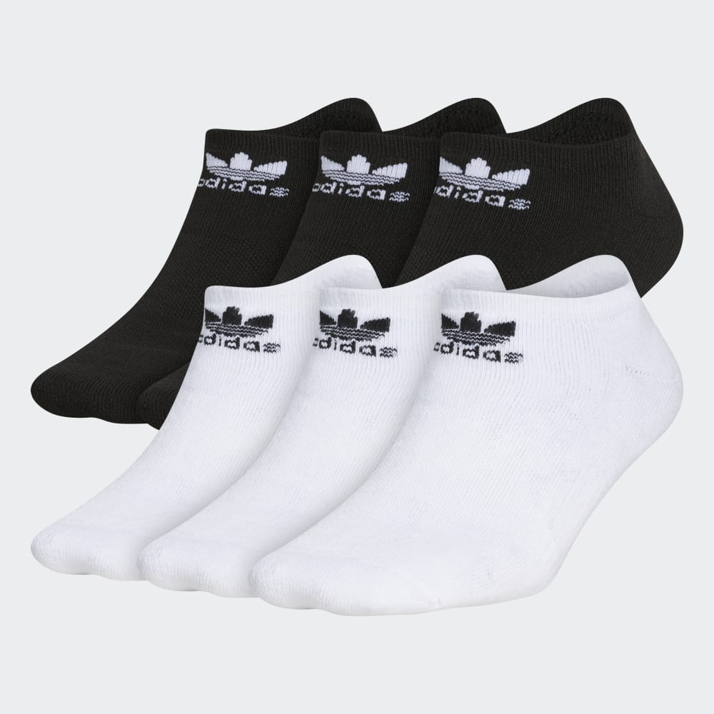 

Носки Adidas Trefoil No-Show Socks 6 Pairs, белый
