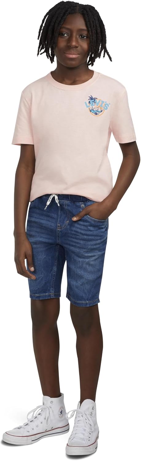 Узкие шорты Levi's Boys Skinny Fit Push-on, Prime Time — фото 2
