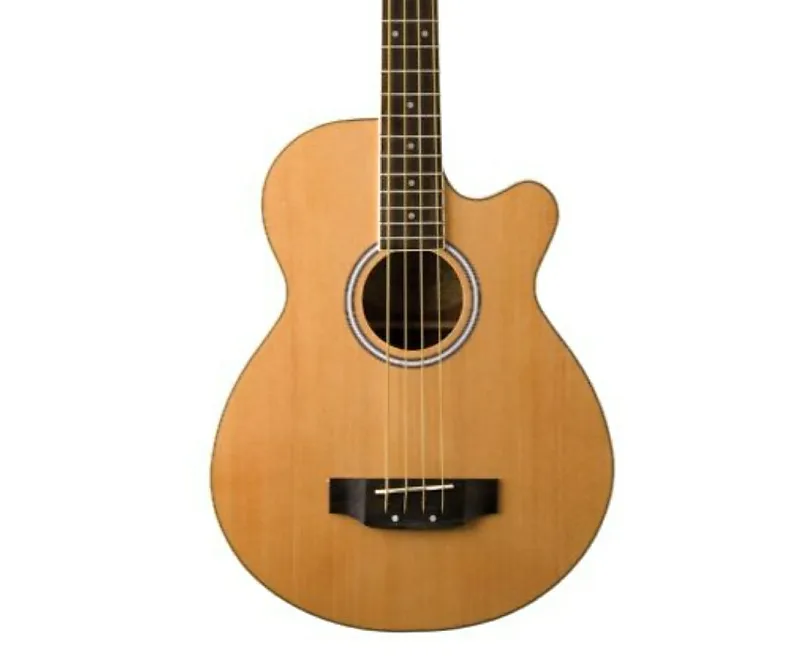 

Басс гитара Washburn AB5 Cutaway Acoustic Electric Bass Guitar. Natural