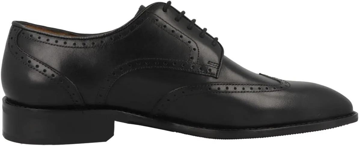 Туфли Gordon & Bros. Men's Aldo Antique Shoes, Black — фото 3