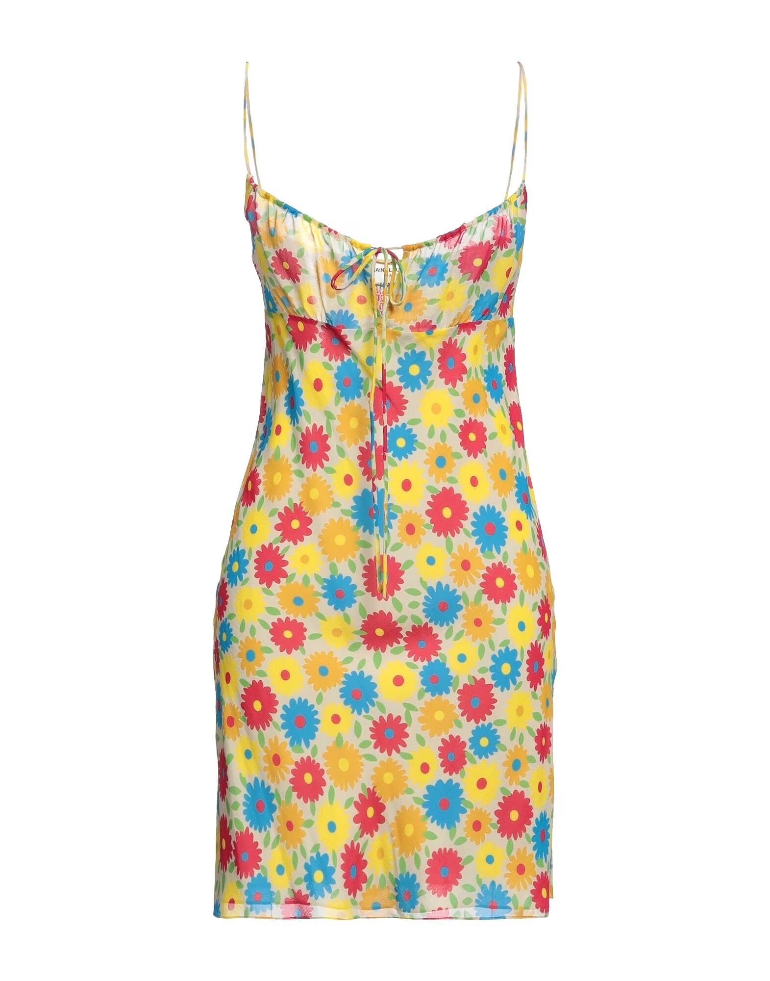 

Мини-платье Saint Laurent, желтый