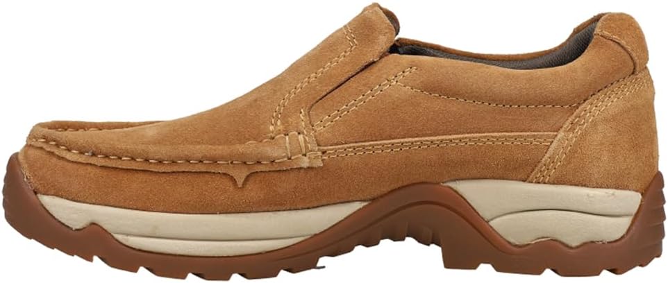 Мужские кроссовки Roper Maverick Slip On - коричневые — фото 3