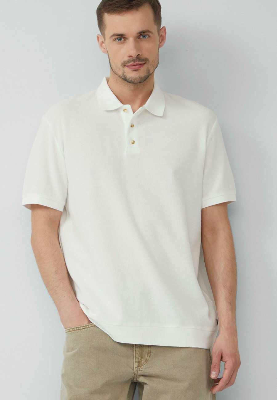 

Поло s.Oliver AUS WAFFEL, Wollweiß/White, Белый, Поло s.Oliver AUS WAFFEL, Wollweiß/White