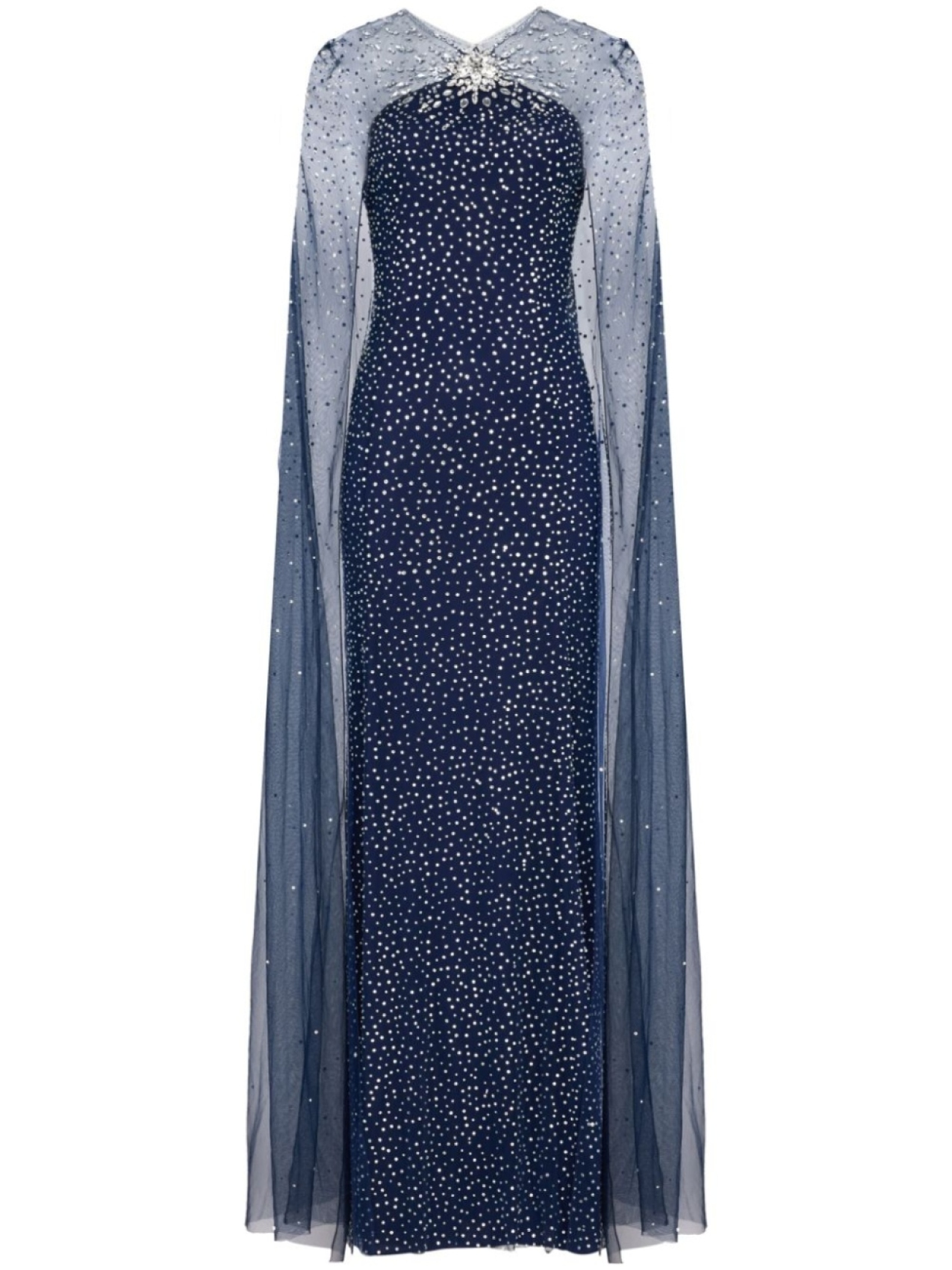 

Jenny Packham платье Мейбл, синий