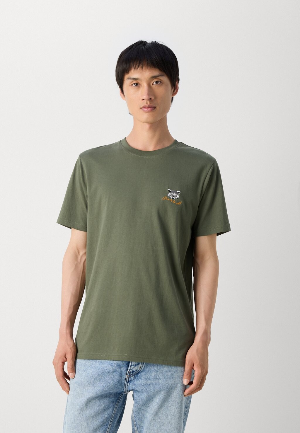 

Футболки с принтом EMBROIDERY TEE Lindbergh, цвет Khaki