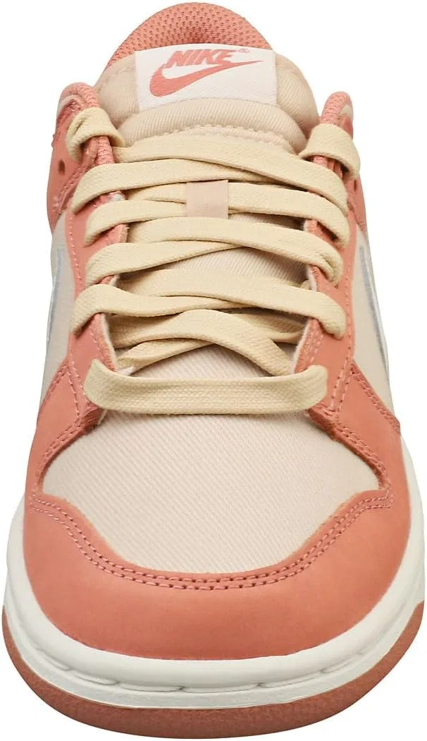 Мужские скейтбордистские кроссовки Nike Dunk Low Retro, белый/красный — фото 3