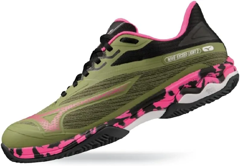 Mizuno Exceed Light 2 Padel Donna Padel shoes Green Pink