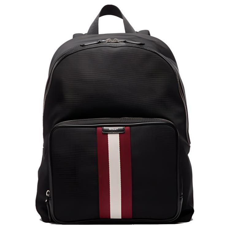 

BALLY Сумка с полосатой отделкой, Black