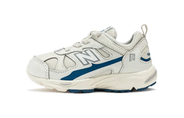 New Balance Кроссовки для бега NB 878 с комфортной амортизацией, износостойкие и дышащие, низкие, молочно-белые