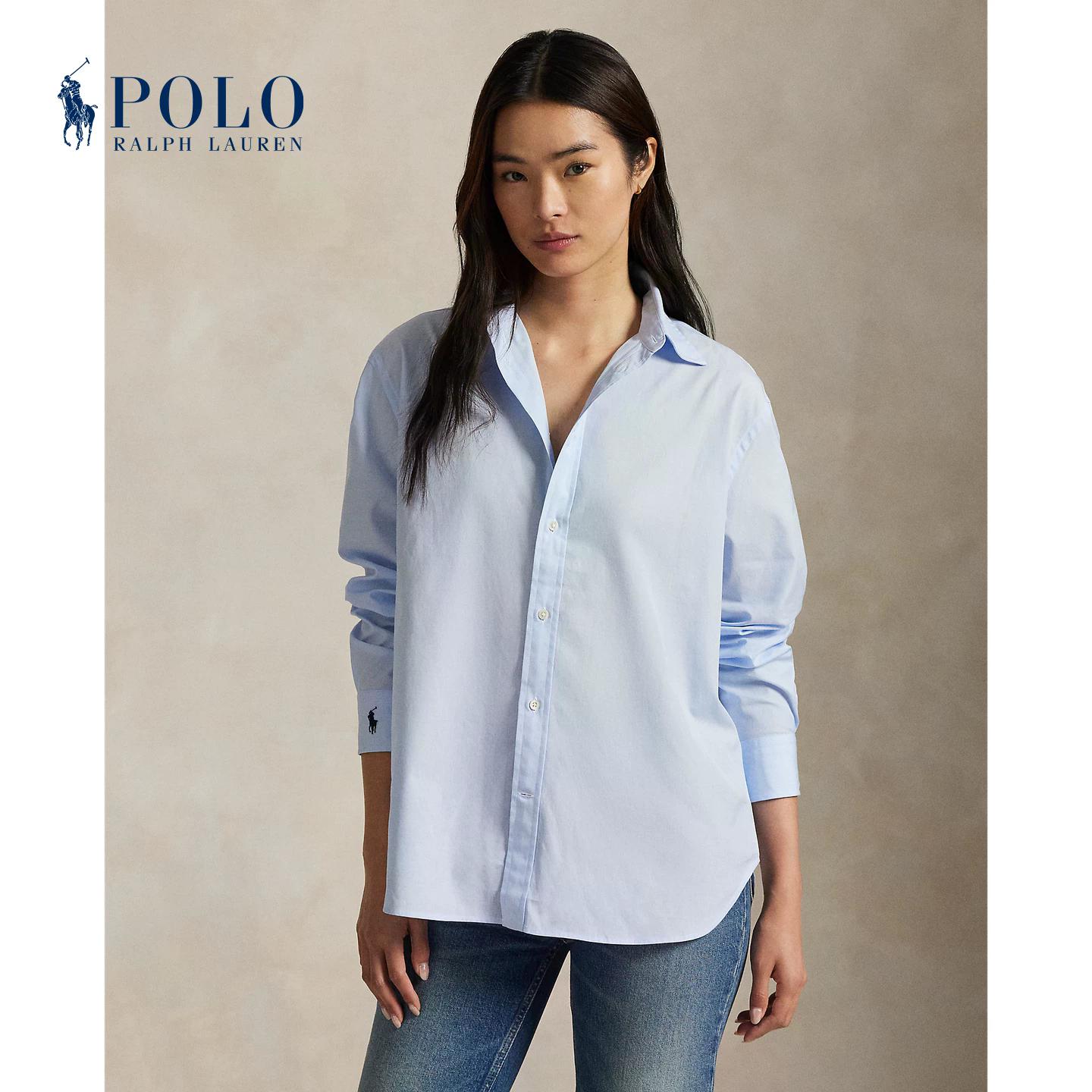 Рубашка на пуговицах Polo Ralph Lauren, светло-синий — фото 3