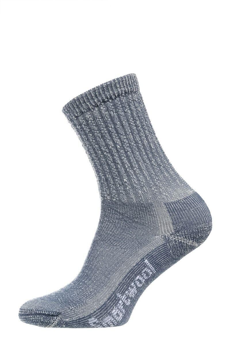 

Носки для треккинга Smartwool Classic Hike Light Cushion Crew женские, цвет: синий с эффектом дымки