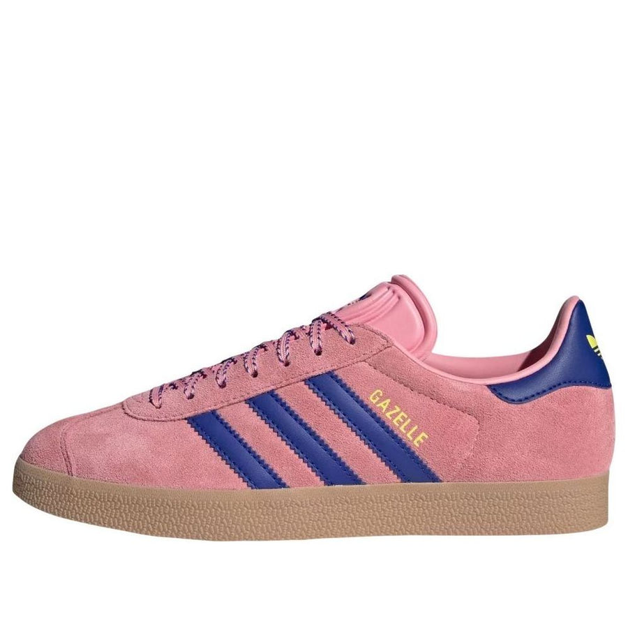 

Кроссовки adidas Gazelle 'Semi Pink Spark Lucid Blue Pure Sulfur', розовый