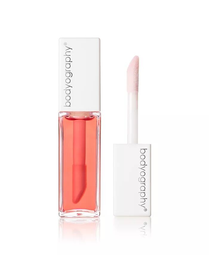 

Глянцевое масло для губ, 0,30 унции Bodyography, цвет Juicy (slight pink hue)