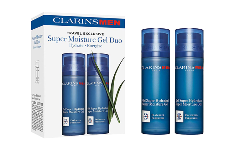 

Увлажняющий гель для лица мужской успокаивающий 50мл/50мл*2 CLARINS