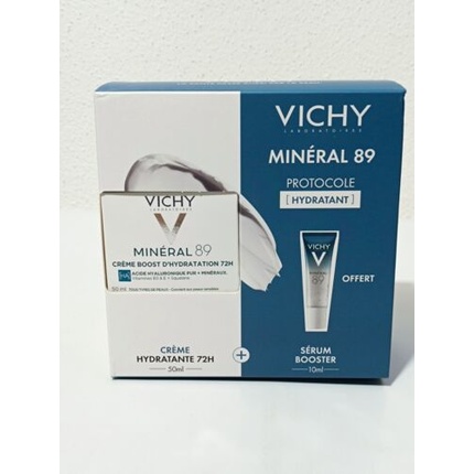 

Увлажняющий крем Mineral 89 72 ч 50 мл и сыворотка для лица 10 мл Vichy