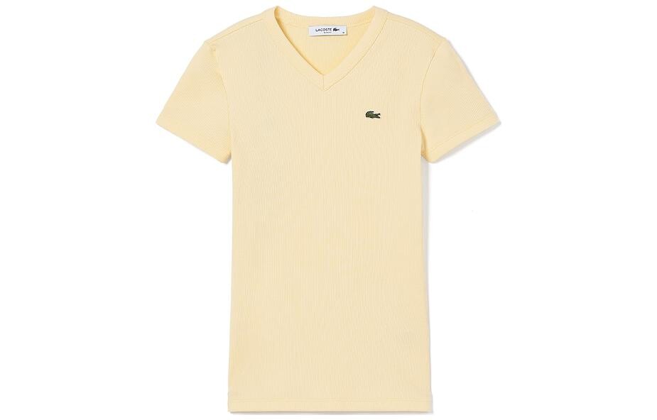 

Футболка женская заварной крем Lacoste