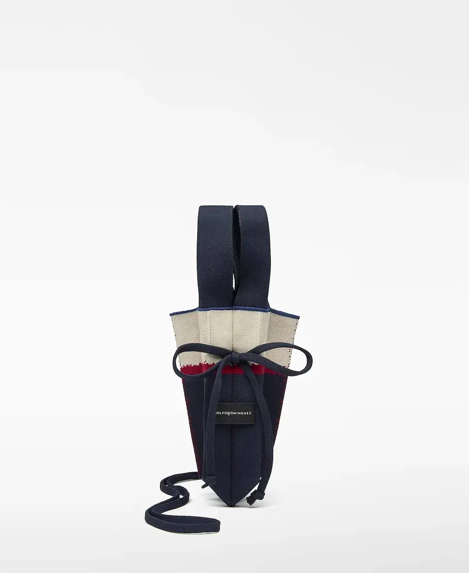 

Складной портативный телефон в estampado Adolfo Dominguez, мультиколор