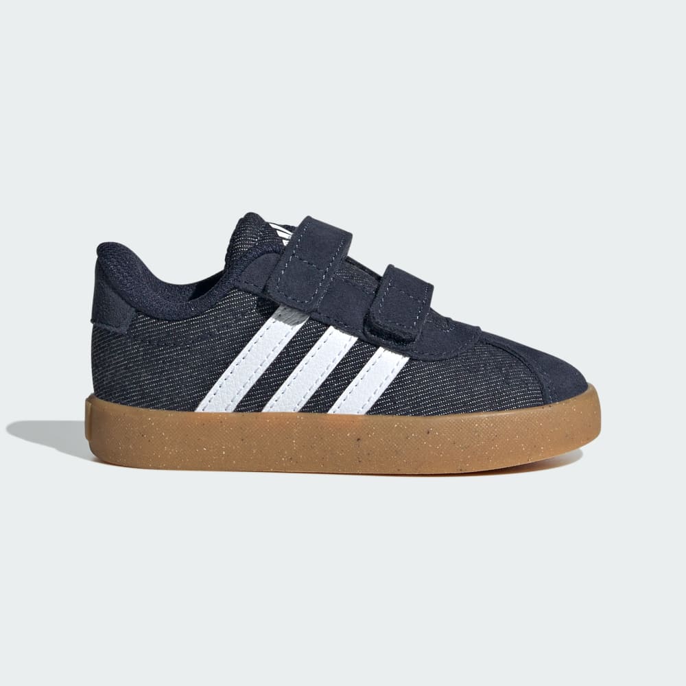 

Кроссовки Adidas VL Court 3.0 Shoes Kids, цвет Legend Ink/Cloud White/Gum