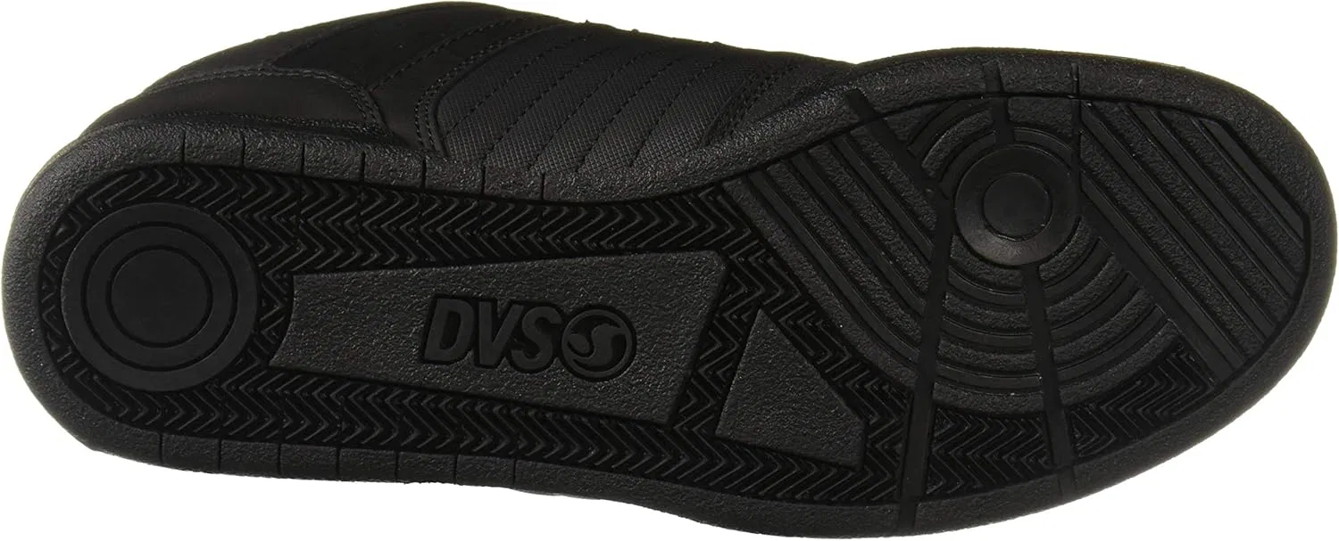 Мужские скейтбордные кроссовки DVS Celsius, Black Black Leather 019 — фото 4